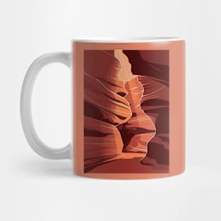 Antelope Canyon Walls Arizona US Mug